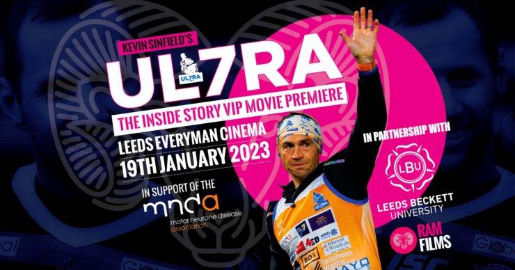 Kevin Sinfield makes cinema debut in ‘Ul7ra – the inside story.’