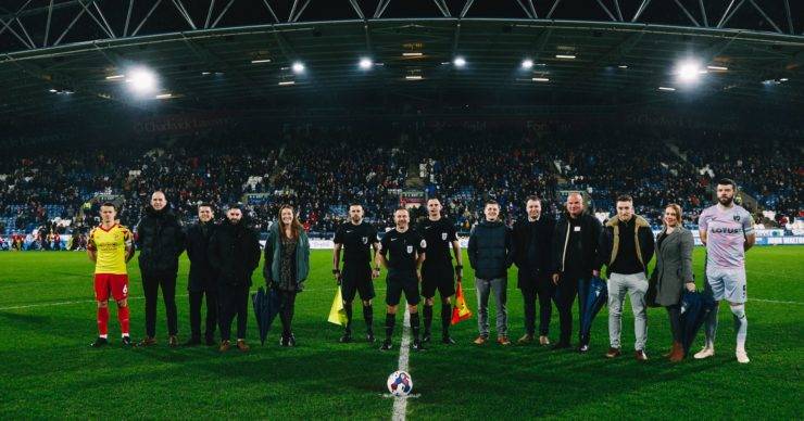 Chadwick Lawrence Sponsors Huddersfield Town Match Against Norwich City