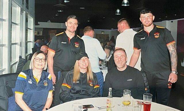 Chadwick Lawrence Attends Bradford Bulls Match Against Batley Bulldogs