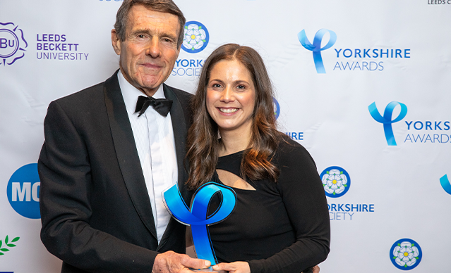 Chadwick Lawrence Sponsor Yorkshire Award for Woman of the Year.