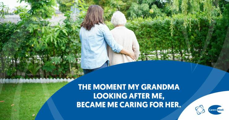 The Moment My Grandma Looking After Me, Became Me Caring For Her.