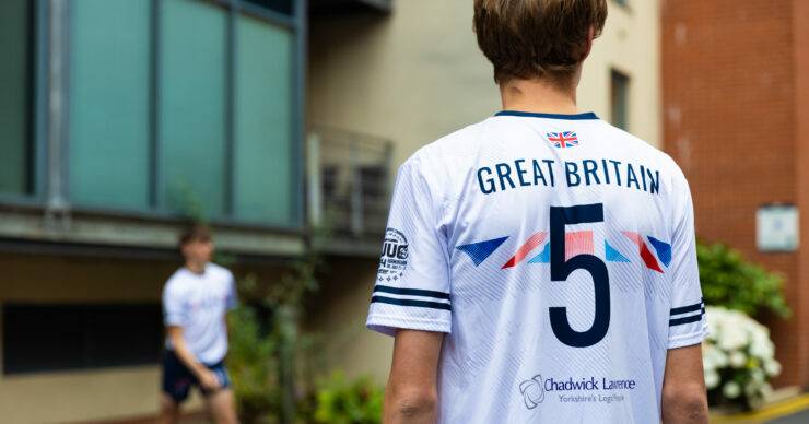 Supported by Chadwick Lawrence, the Ultimate Frisbee GB U20 team was Named ‘Spirit of the Game’ Champions at the World Championships