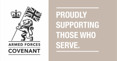 We Are Signatories to the Armed Forces Covenant